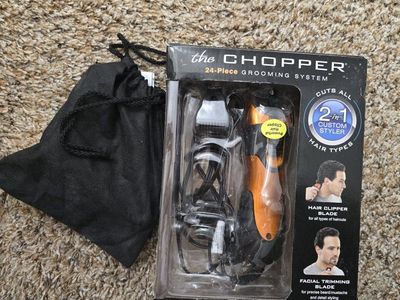 Conair The Chopper 2-in-1 Custom Styler 24-Piece Grooming System Hair & Facial Trimmer