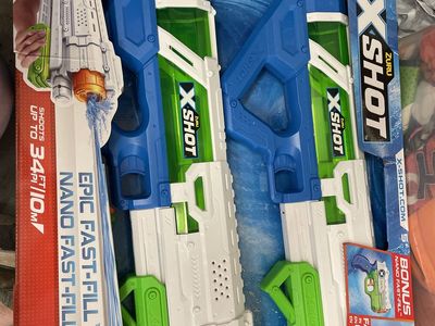 X Shot Epic Fast-Fill Water Gun 3pk