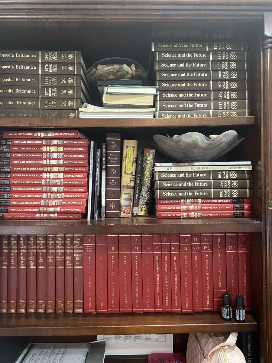 Various Encyclopedia Britannica & Science and the Future Book Collections - Great for Home Libraries
