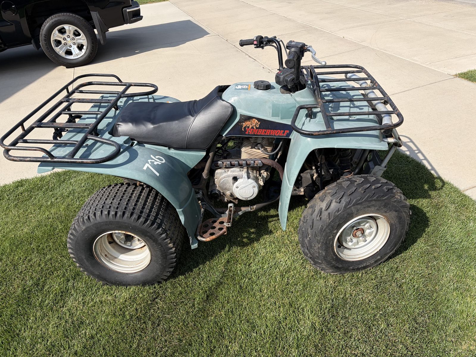 1996 Yamaha Timberwolf 250 Four Wheeler ATV Utility Quad $950