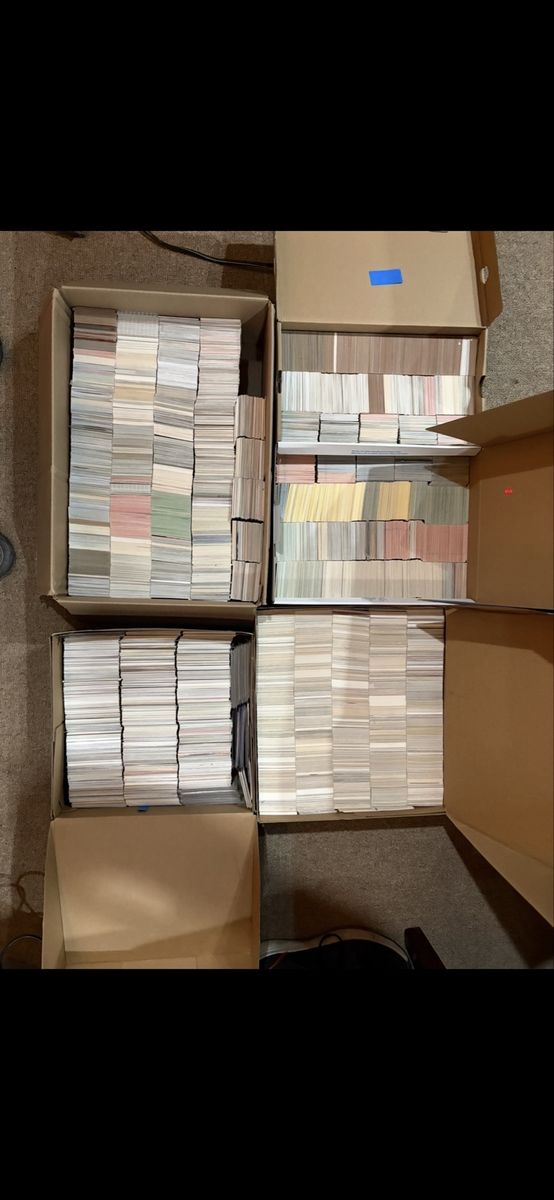 Large Lot of Trading Cards - Various Themes & Years - Boxed Collection