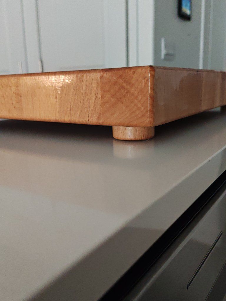 end grain butcher block