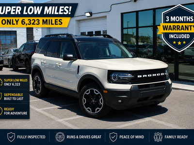2025 Ford Bronco Sport Outer Banks