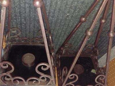 Metal Hanging Candle Holders