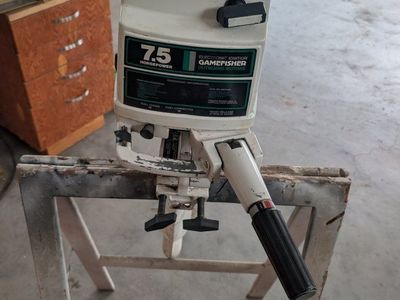 Gamefisher 7.5 HP Electronic Ignition Outboard Motor Boat Engine