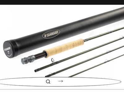 TFO used fly rod, Sage Fly Rod with Case - redington fly rod and reels