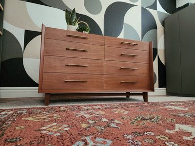 Stunning Walnut American Of Martinsville MCM Dresser