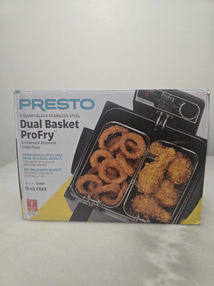 Dual Basket Deep Fryer