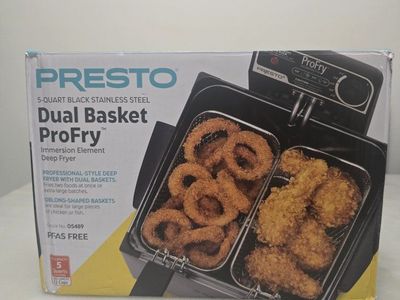 Dual Basket Deep Fryer