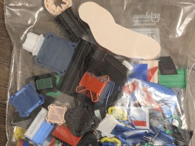 Assorted 3D Printed Purge Towers, Purge Lines and Failed Prints
