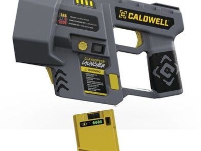 CALDWELL CLAYCOPTER BATTERY POWERED TARGET LAUNCHER, NEW OPEN BOX