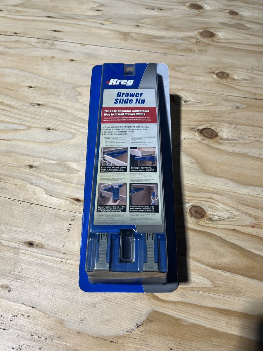 Kreg Drawer Slide Jig