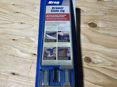 Kreg Drawer Slide Jig