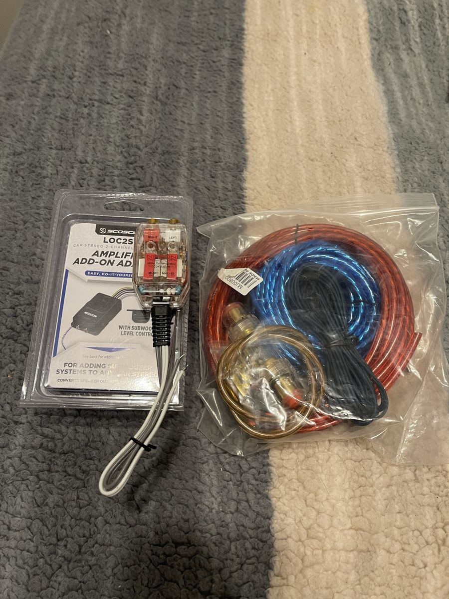 Stereo amp kit $30