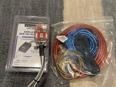 Stereo amp kit $30