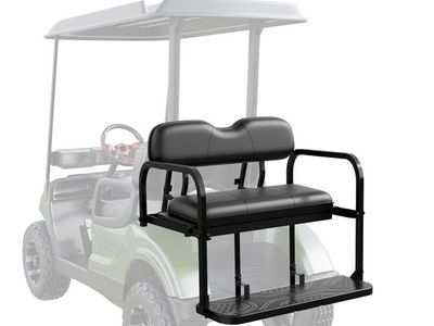 10LOL Golf Cart Rear Flip Folding Seat Kit for Yamaha G29 2007-2016