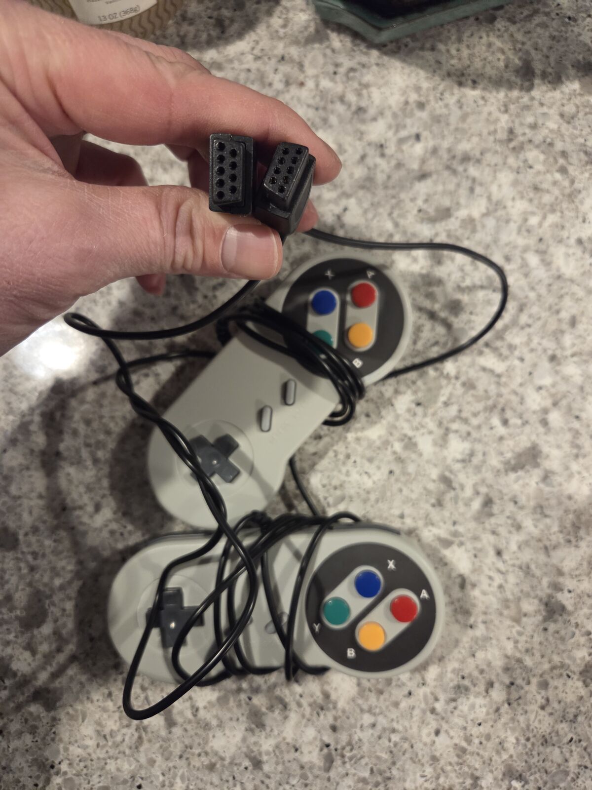 Nintendo controllers that can be used with a Sega 2 for 15
