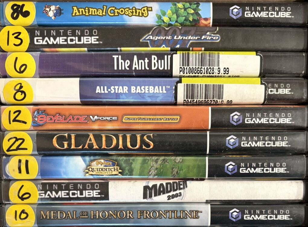 GameCube Games Starting At 6$ And Up