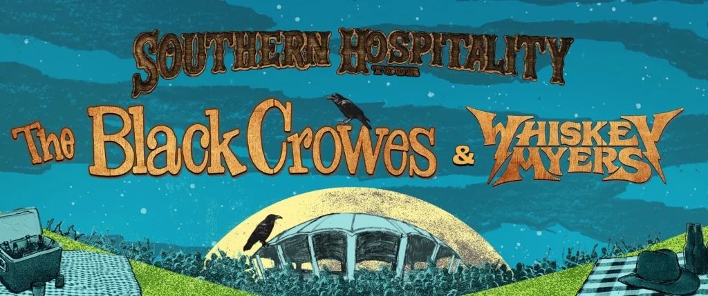 2 ticket to The Black Crowes 8/13 Lawn GA