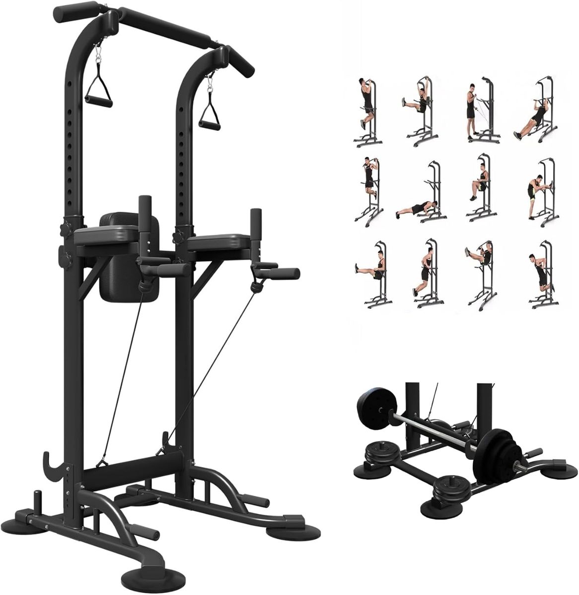 Power Station Strength Training Exercise Workout Station