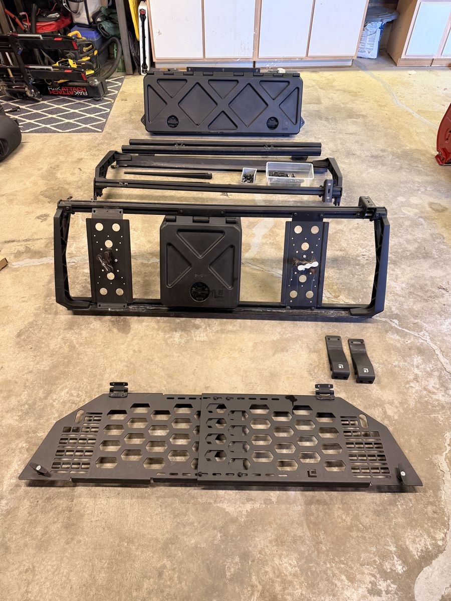 Leitner ACS FORGED Rack + GearPods — Ford F-150 5.5’ Bed