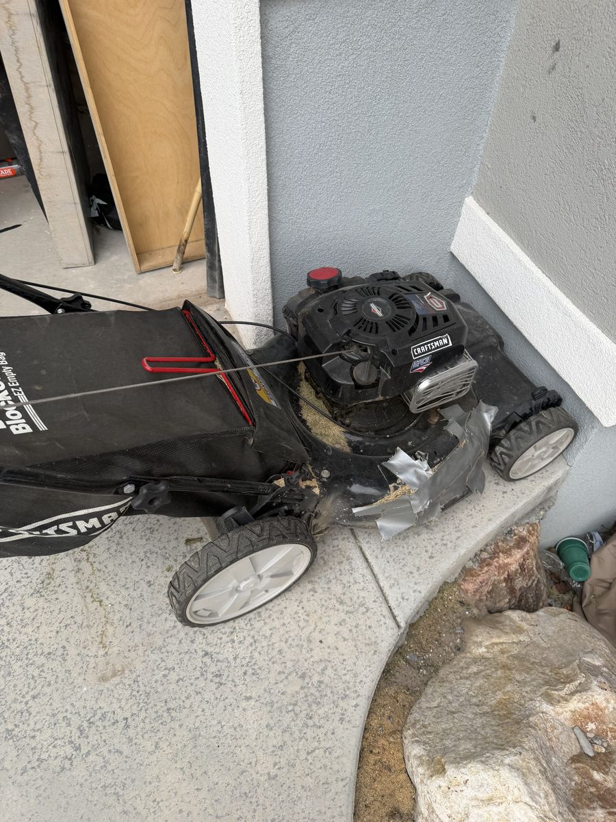 Craftsman lawn mower w/bag
