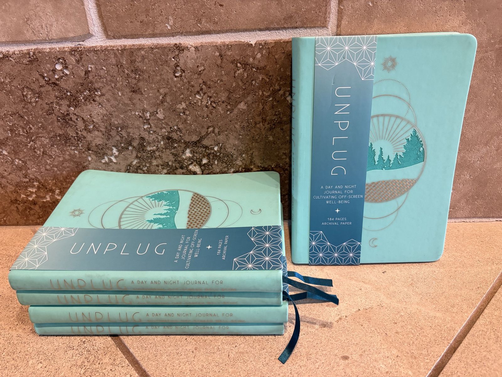 Unplug Reflection Journals for off-screen well-being- 5 Available 