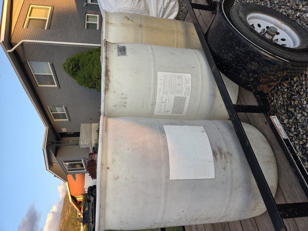 55 gallon rain barrel