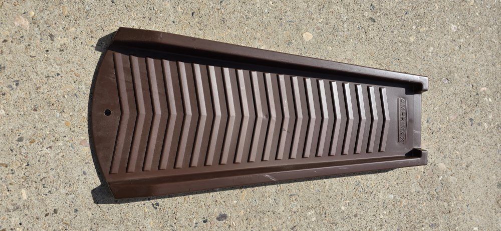 Amerimax Home Products 6360 Brown Plastic Splash Block Downspout Extension