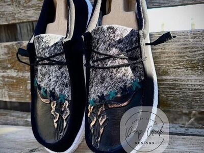 Stitch Work Custom Hey Dudes