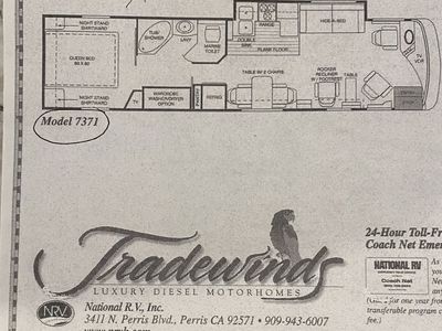 1999 NATIONAL TRADEWINDS CLASS A