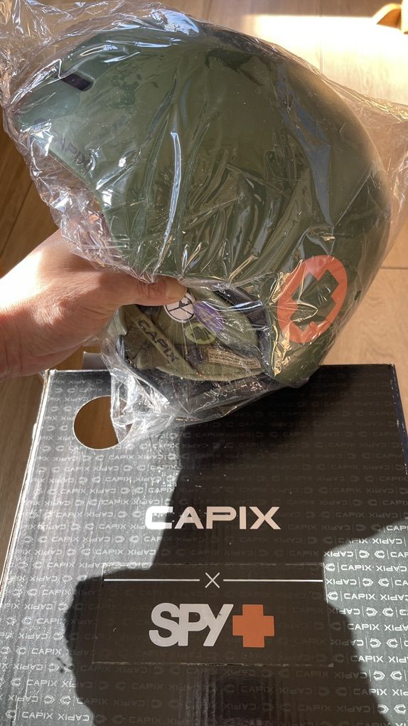 CAPIX SNOW HELMET SPY OPTIC COLLAB SIZE: L/XL