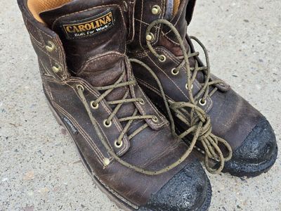 Carolina Built For Work Waterproof Work Boots Size 11 - Men's Brown Leather