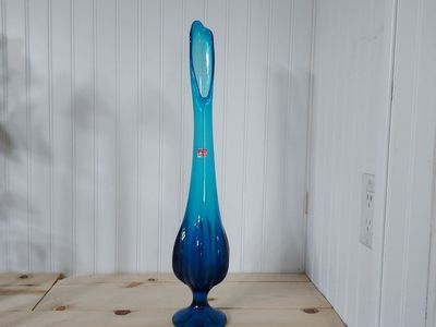 Blue Viking Vase