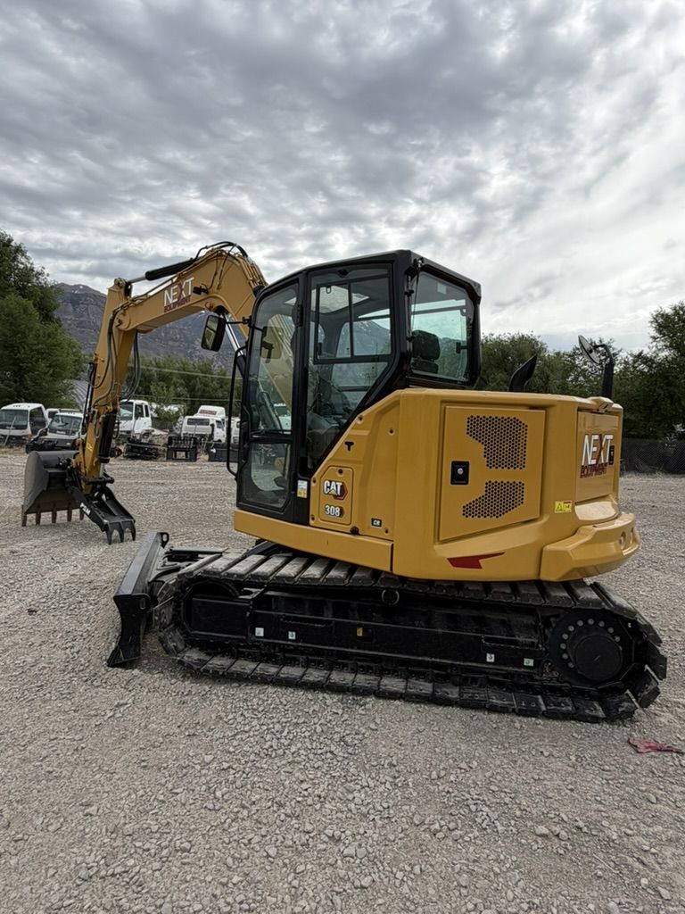 Cat 308, 80 Class Excavator for Rent. Thumb and Blade. Digs Over 15 Feet