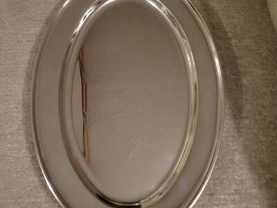 Oval Serving Tray