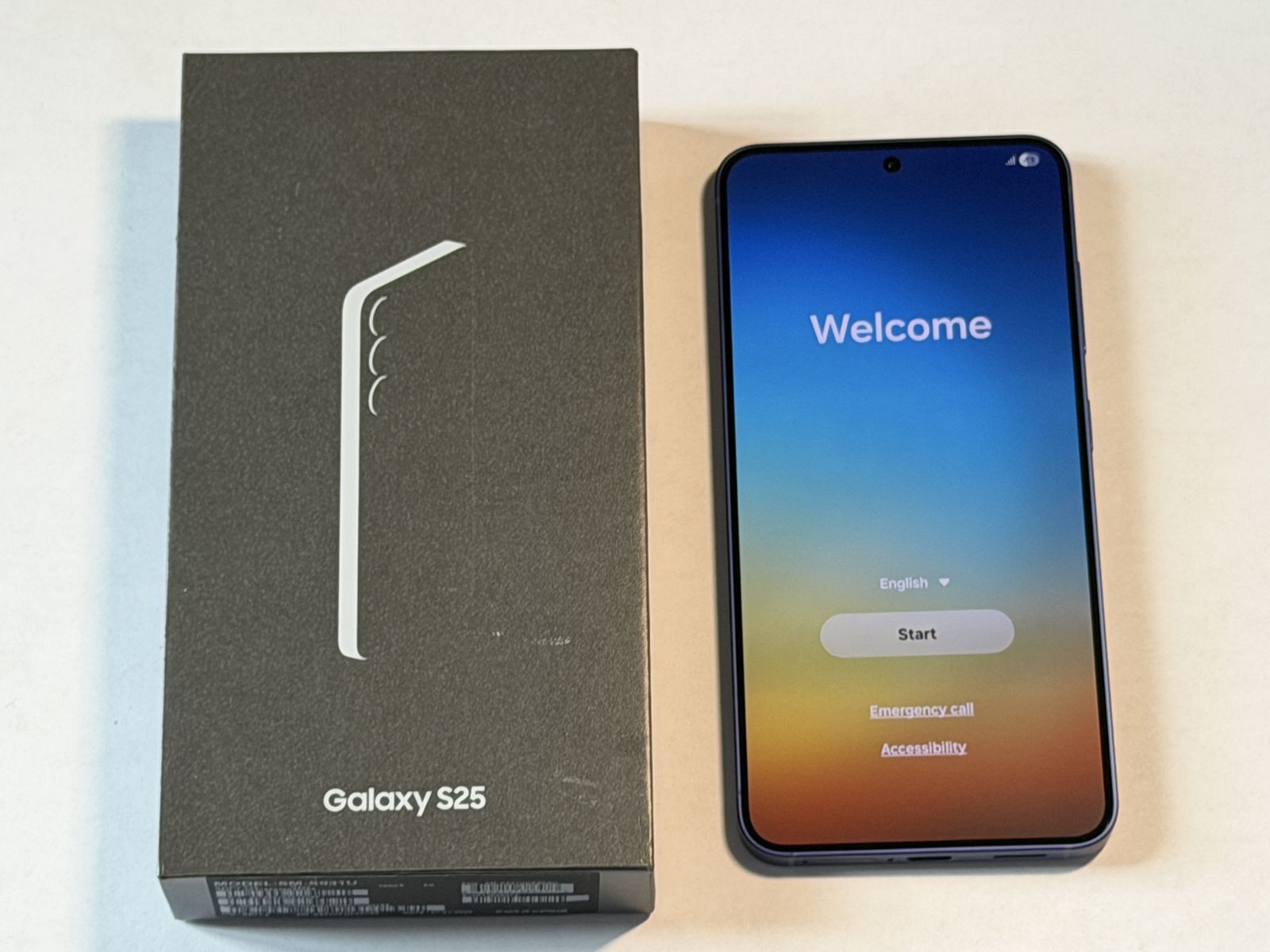 NEW Samsung Galaxy s25 128gb Navy TMOBILE ONLY