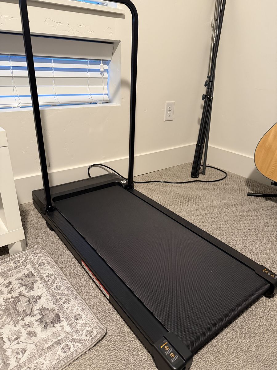 Compact Walking Pad / Under Desk Treadmill - Black