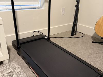 Compact Walking Pad / Under Desk Treadmill - Black