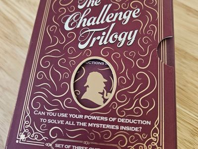 The Challenge Trilogy Sherlock Holmes Card Game