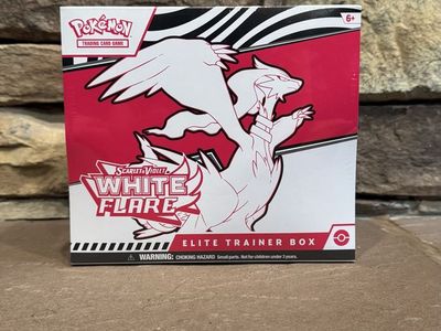Pokémon White Flare Elite Trainer Box ETB Pokemon cards