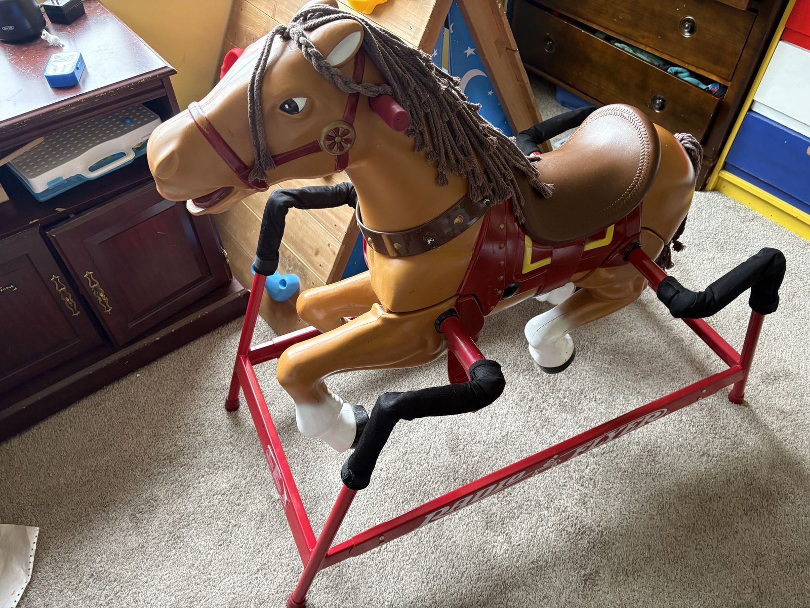 Fun Children, Spring Rocking Horse