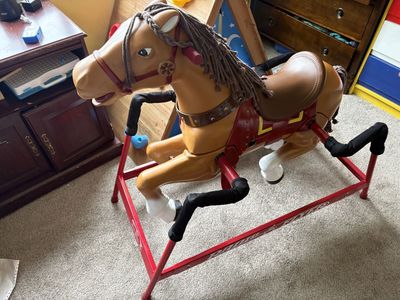Fun Children, Spring Rocking Horse
