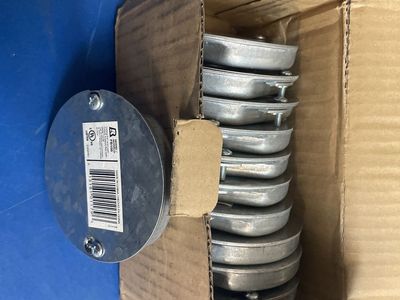 Ceiling Fan Light Fixture Support Box Metal Cover Box of 12 FB105 New