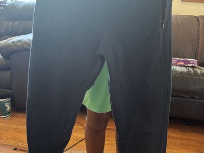 Member's Mark Boys Black Athletic Jogger Sweatpants Size 10