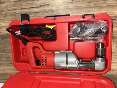 Milwaukee 0779-20 1/2" Hole Hawg Right Angle Drill with Case - NEW