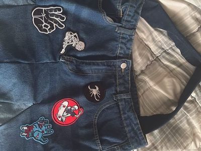 Handmade Upcycled Denim Bag