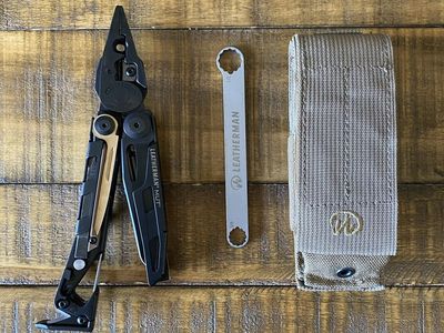 Leatherman MUT Multi-Tool Black Finish with Wrench and Coyote Tan Sheath