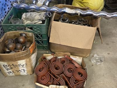 Ornamental iron parts