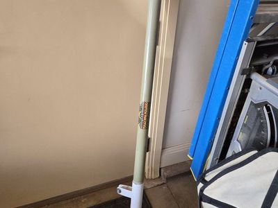 Poles and Holders 18' telescoping flag holder with ladder mount